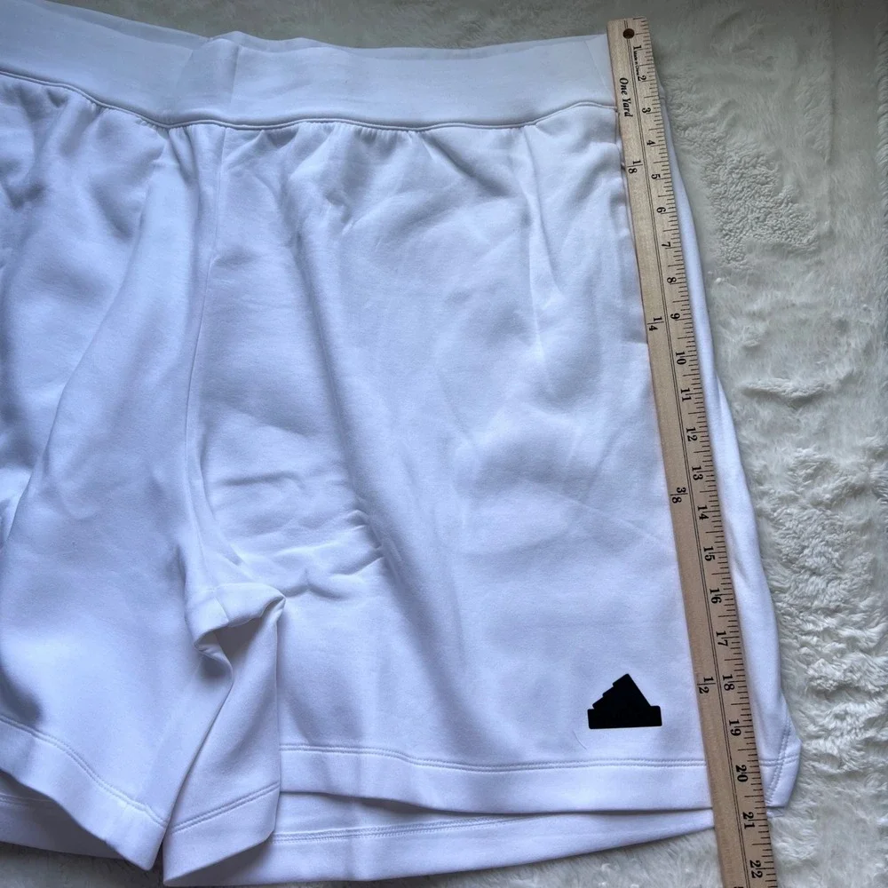 Adidas M ZNE Premium Shorts White Mens Size 3XL IN5098 Multi Sport Athletic New